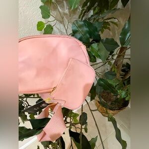 NWT MAKE MARKET 2 piece Crossbody Pink w coin purse to match backpack Both New